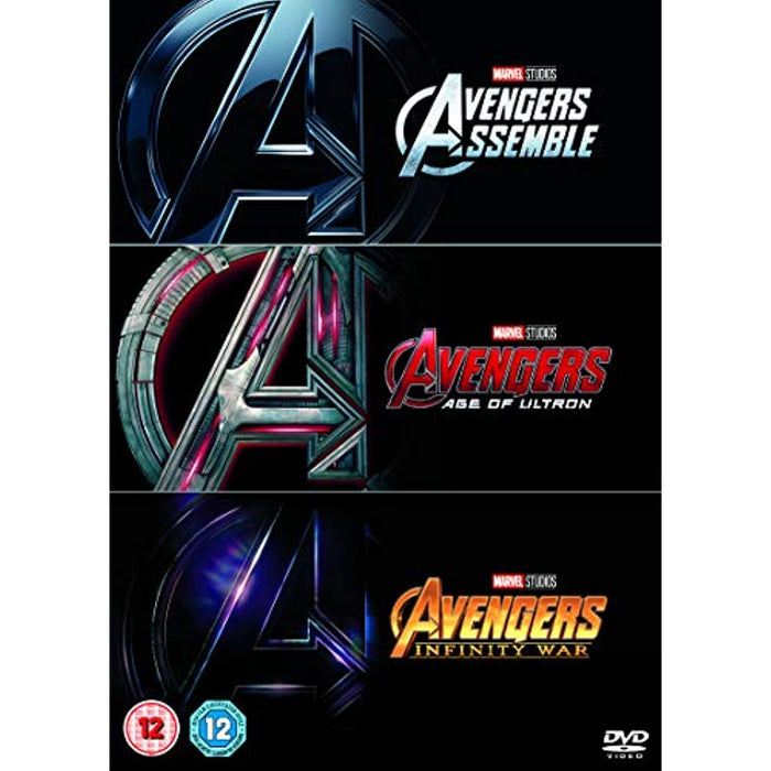 Avengers Triplepack 3 Film Age of Ultron Infinity War [DVD Box Set] [Region 2] - Like New - Attic Discovery Shop
