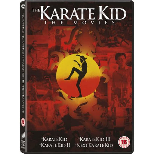 The Karate Kid 1-4 Collection (1, 2, 3, 4) [DVD] [Region 2] - New Sealed - Attic Discovery Shop