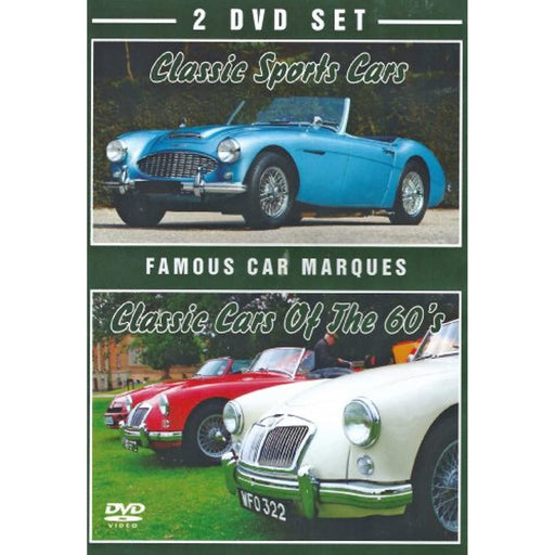 Classic Sports Cars Classic Cars of the 60's Famous Car Marques [DVD] [Region 2] - Like New - Attic Discovery Shop