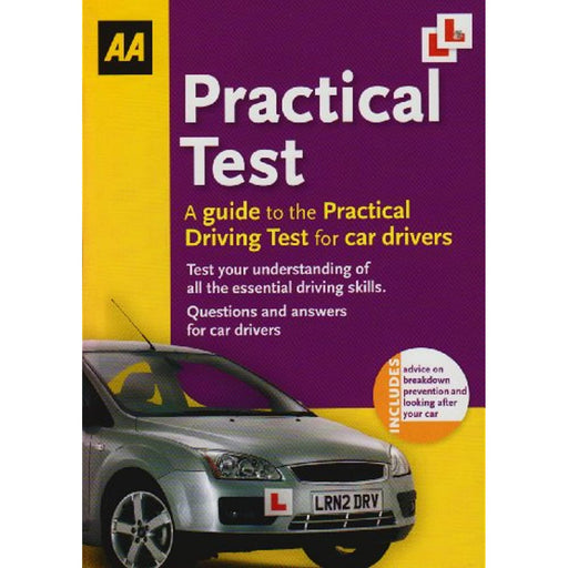 AA LH56721 Driving Test Practical (AA Practical Test) Handbook Paperback Book - Very Good - Attic Discovery Shop