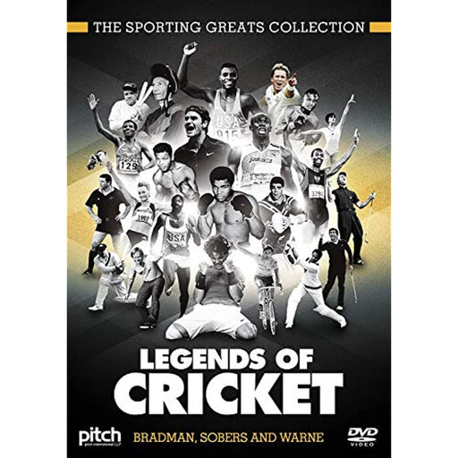 The Sporting Greats Collection: Legends of Cricket - [R2] [DVD] - New Sealed - Attic Discovery Shop