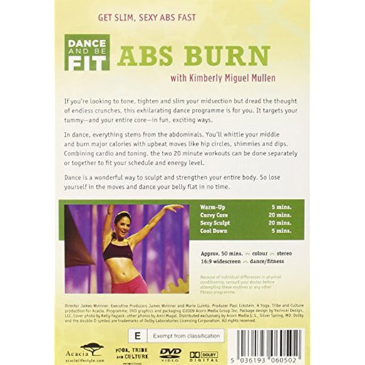 Dance And Be Fit: Abs Burn [DVD] [Region 2] - (New, Torn Seal) - Like New - Like New - Attic Discovery Shop