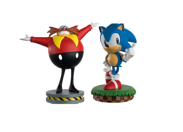 x49 Wholesale Joblot Dr Eggman Sonic The Hedgehog Classic Figurine SEGA Official - Attic Discovery Shop