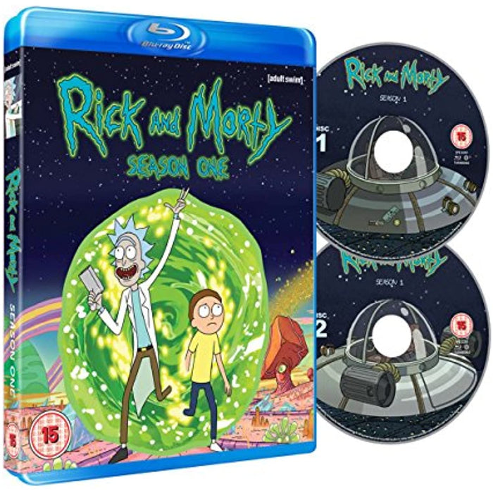 Rick & Morty Season 1 / The Complete First Series [Blu-ray] [Region B] - Like New - Attic Discovery Shop