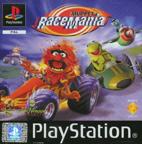 Muppet Race Mania Rare PS1 PlayStation 1 Game - Very Good - Attic Discovery Shop