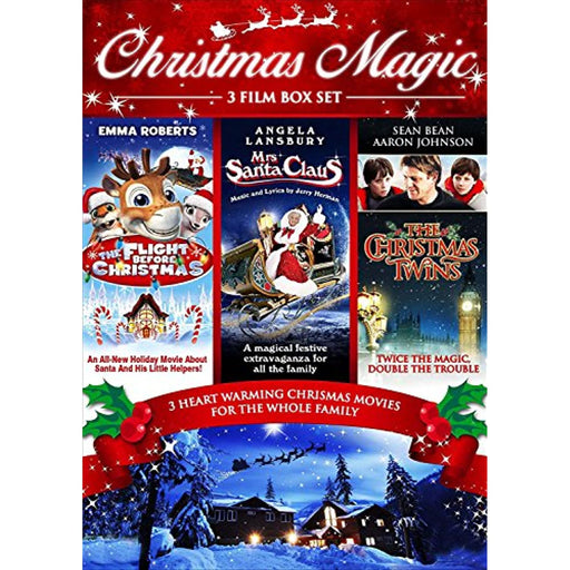 Christmas Magic Family 3 Film Boxset (3 Discs) [DVD] [Reg 2] Santa / Xmas Movies - Like New - Attic Discovery Shop