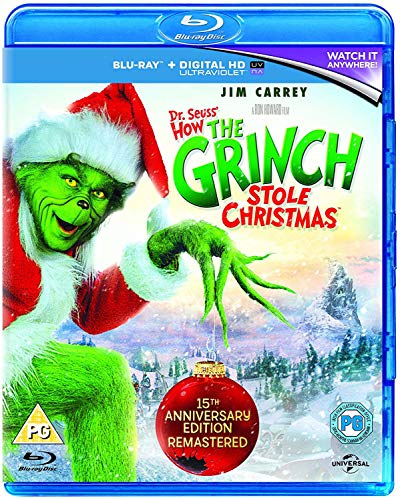 The Grinch [Blu-ray] [Region B] (How The Grinch Stole Christmas) Xmas Dr. Seuss - Like New - Attic Discovery Shop