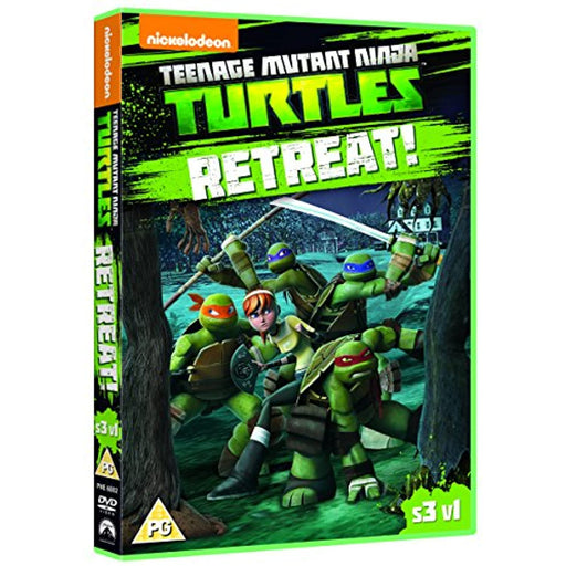 Teenage Mutant Ninja Turtles: Season 3, Vol. 1 - Retreat! [DVD] [Region 2] - Like New - Attic Discovery Shop