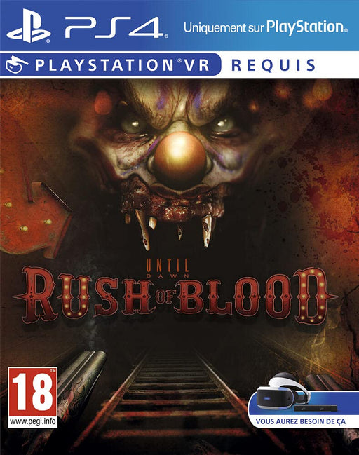 Until Dawn: Rush of Blood (PSVR / PS4 PlayStation 4 Game) - Very Good - Attic Discovery Shop