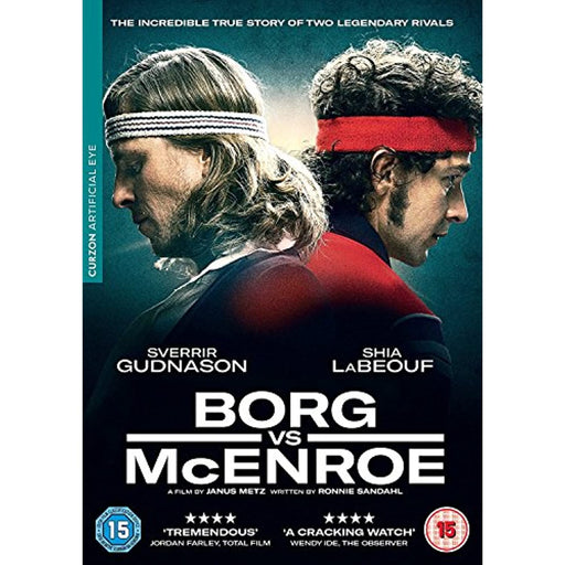 Borg Vs McEnroe [DVD] [Region 2] (Curzon Artificial Eye Release) - Very Good - Attic Discovery Shop