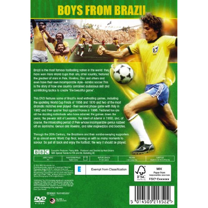 Boys From Brazil Official History of the Brazilian World Cup Team 1930-1986 DVD - Like New - Attic Discovery Shop