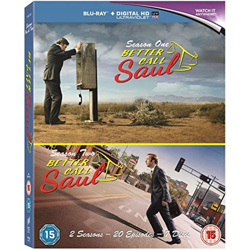 Better Call Saul Season 1-2 Blu-ray Boxset [Region Free] Complete Series 1 & 2 - Very Good - Attic Discovery Shop