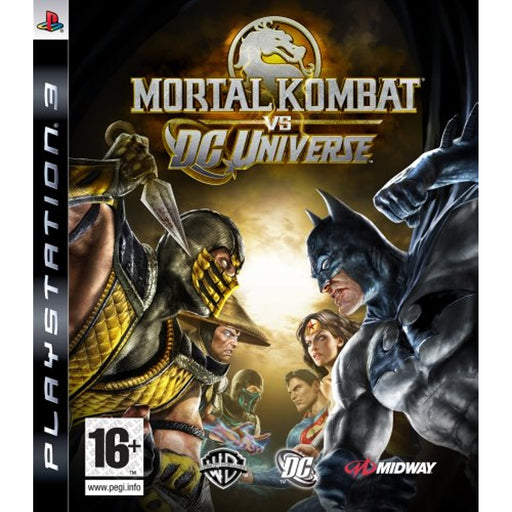 Mortal Kombat vs DC Universe (PS3 PlayStation 3 Game) - Very Good - Attic Discovery Shop