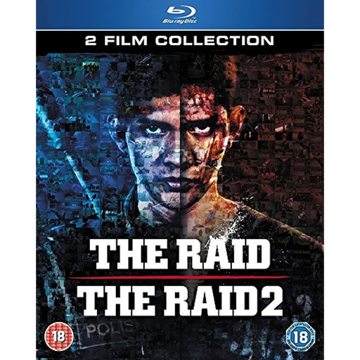 The Raid / The Raid 2 Film Collection [Blu-ray] 2 Movies in 1, 2-Disc [Region B] - Very Good - Attic Discovery Shop