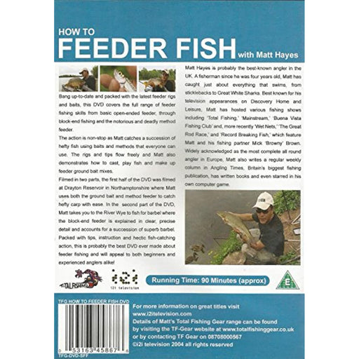 How To Feeder Fish With Matt Hayes [DVD] [Region 2] - Very Good - Attic Discovery Shop