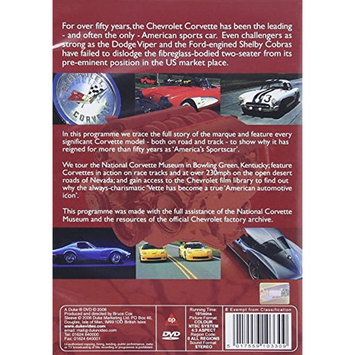 NEW Sealed - The Corvette America's Sportscar [DVD] [2012] [NTSC] [Region Free] - Attic Discovery Shop