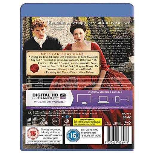 Outlander - Season 2 [Blu-ray] [Region Free] - Very Good - Attic Discovery Shop