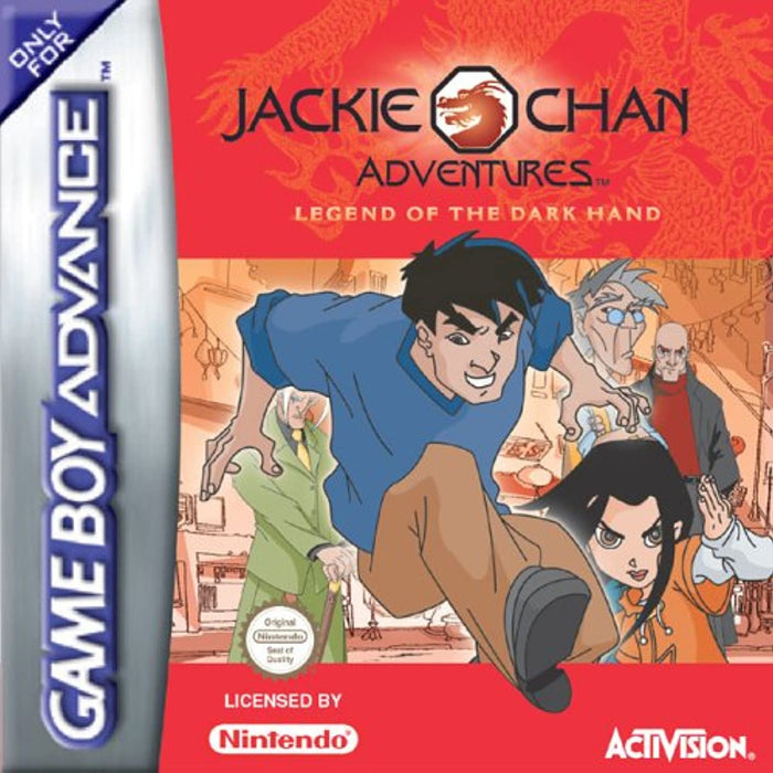 Jackie Chan Adventures: Legend of the Dark Hand Gameboy Advance GBA [Cart Only] - Acceptable - Attic Discovery Shop