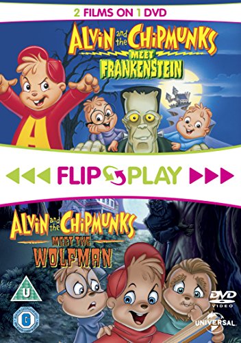 Flip & Play: Alvin and the Chipmunks Meet Frankenstein / Wolfman DVD [Region 2] - Like New - Attic Discovery Shop