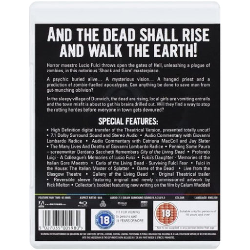 City of the Living Dead [Blu-ray] [Region Free] (Arrow Video) - Very Good - Attic Discovery Shop
