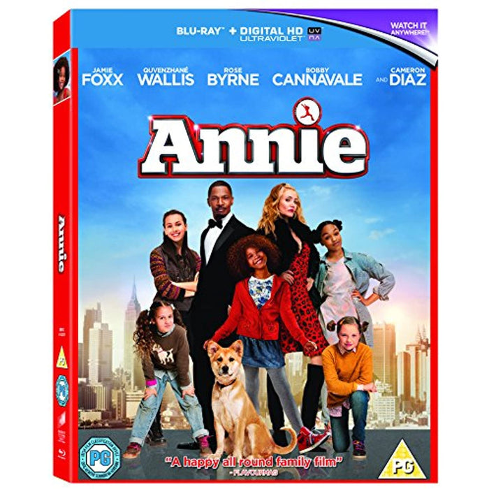 Annie [Blu-ray] [2014] [Region Free] (Jamie Foxx, Cameron Diaz...) - New Sealed - Attic Discovery Shop