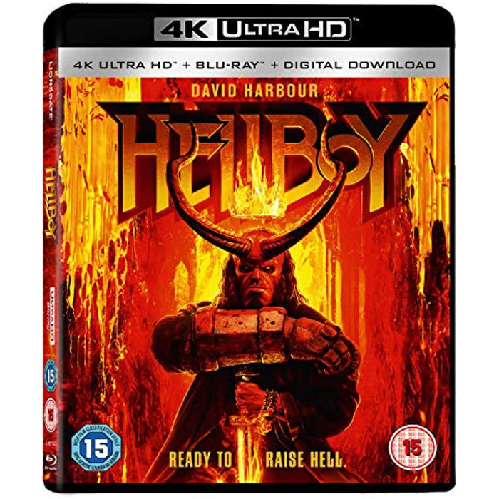 Hellboy 4k Ultra-HD [Blu-ray + 4k Version - 2 Discs] [2019] [Region B] - Very Good - Attic Discovery Shop