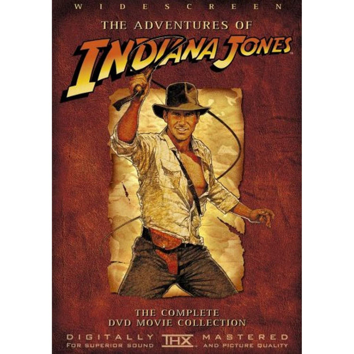 Indiana Jones Trilogy [DVD Box Set] [Region 2] - New Sealed - Attic Discovery Shop