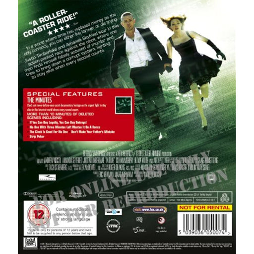 In Time [Blu-ray] [Region Free] - Like New - Attic Discovery Shop