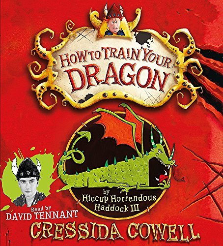 How To Train Your Dragon [CD Audiobook] Gressida Cowell David Tennant - Very Good - Attic Discovery Shop