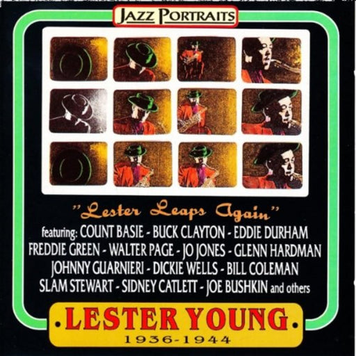 Lester Young 1936-1944 [CD Album] "Lester Leaps Again" Rare Jazz Portraits CD - Very Good - Attic Discovery Shop