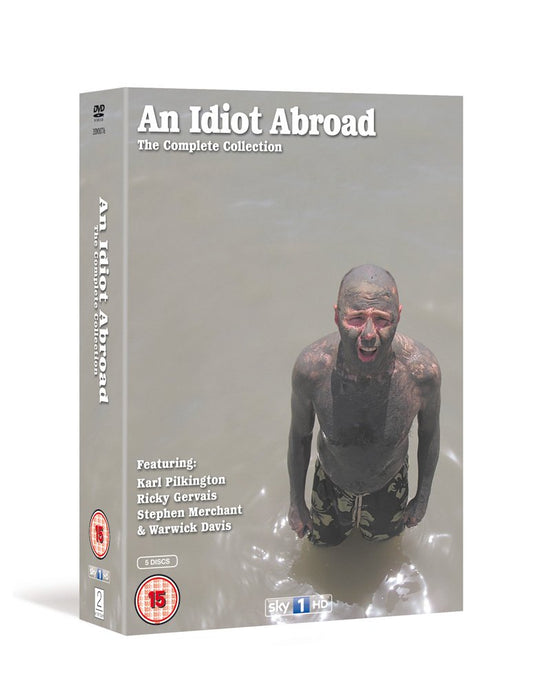An Idiot Abroad The Complete Series 1-3 [DVD] [2010] [Region 2 + 4] - New Sealed - Attic Discovery Shop