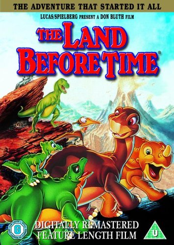 The Land Before Time [DVD] [Region 2] Kids Classic - New Sealed - Attic Discovery Shop