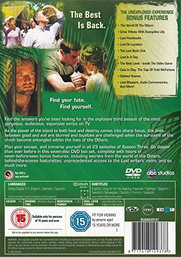 Lost - Season 3 Complete Third Series [DVD Box Set] 2006 [Region 2] - New Sealed - Attic Discovery Shop