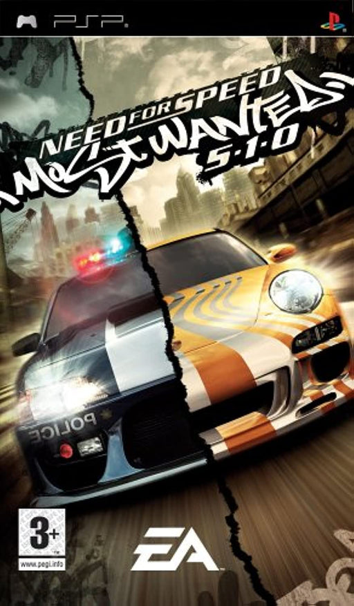 Need For Speed: Most Wanted (PSP PlayStation Portable Game) - Very Good - Attic Discovery Shop