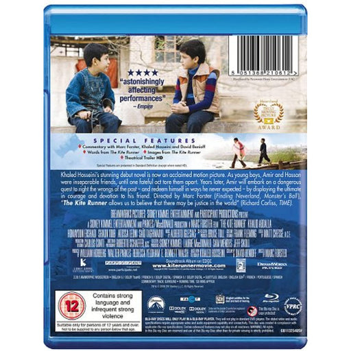 The Kite Runner [Blu-ray] [2007] [Region B] - Very Good - Attic Discovery Shop