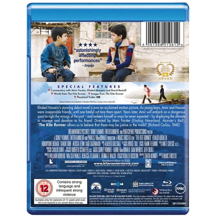 The Kite Runner [Blu-ray] [2007] [Region B] - Very Good - Attic Discovery Shop
