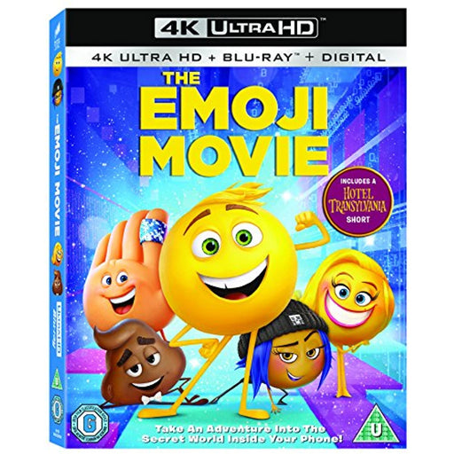The Emoji Movie (4K UHD + Blu-ray) [2017] [Region Free] - Acceptable - Attic Discovery Shop