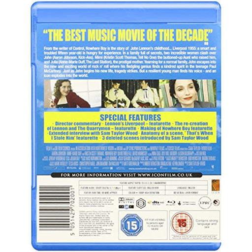 Nowhere Boy [Blu-ray] [2010] [Region B] - Like New - Attic Discovery Shop