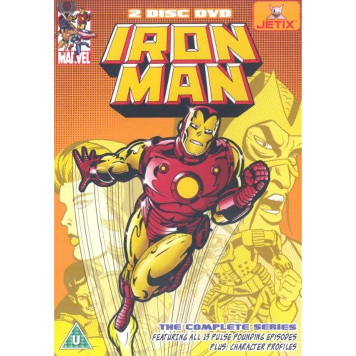 Iron Man - The Complete Series (1960's) [DVD] [Region 2] [Jetix] Rare - Very Good - Attic Discovery Shop
