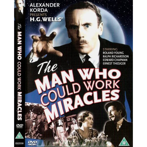 HG WELL'S THE MAN WHO COULD WORK MIRACLES - Alexander Korda Production 1937 [R2] - Very Good - Attic Discovery Shop