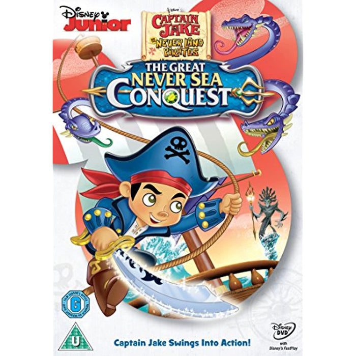 Captain Jake - Never Land Pirates: Sea Conquest Anime [DVD] [Reg 2] - New Sealed - Attic Discovery Shop