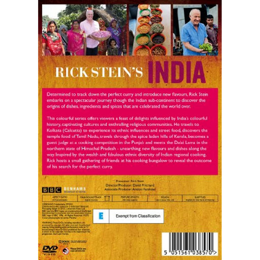 Rick Stein's India - In Search of The Perfect Curry BBC [DVD] [Region 2, 4] - Very Good - Attic Discovery Shop