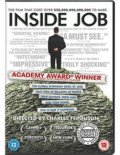 Inside Job [DVD] [2011] [Region 2] - (New, Torn Seal) - Like New - Attic Discovery Shop