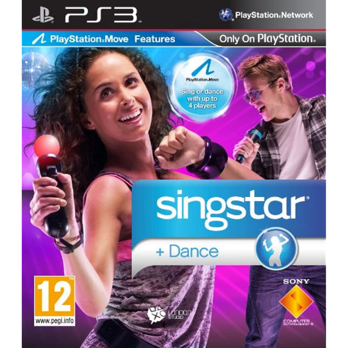 SingStar Dance - Move Compatible (PS3 PlayStation 3 Game) - Very Good - Attic Discovery Shop