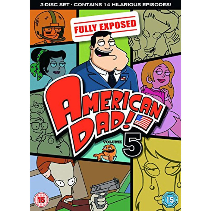 American Dad! - Volume 5 [DVD] [Region 2] - Like New - Attic Discovery Shop