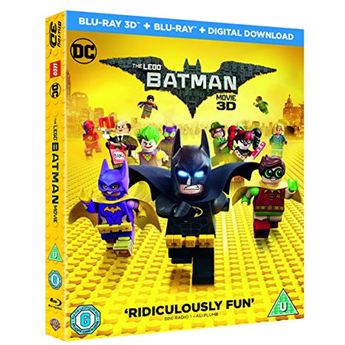 The LEGO Batman Movie [Blu-ray 3D + Blu-ray] [Region B] - New Sealed - Attic Discovery Shop