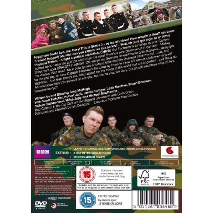 Gary: Tank Commander - Series 3 [DVD] [Region 2] - New Sealed - Attic Discovery Shop