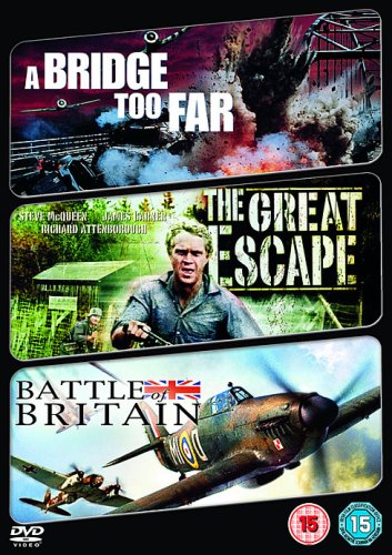 A Bridge Too Far/The Great Escape/Battle of Britain DVD 1977-2009 UK NEW Sealed - Attic Discovery Shop