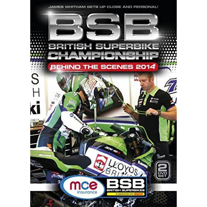 NEW Sealed - BSB British Superbike: 2014 - Behind The Scenes [DVD] [Region Free] - Attic Discovery Shop