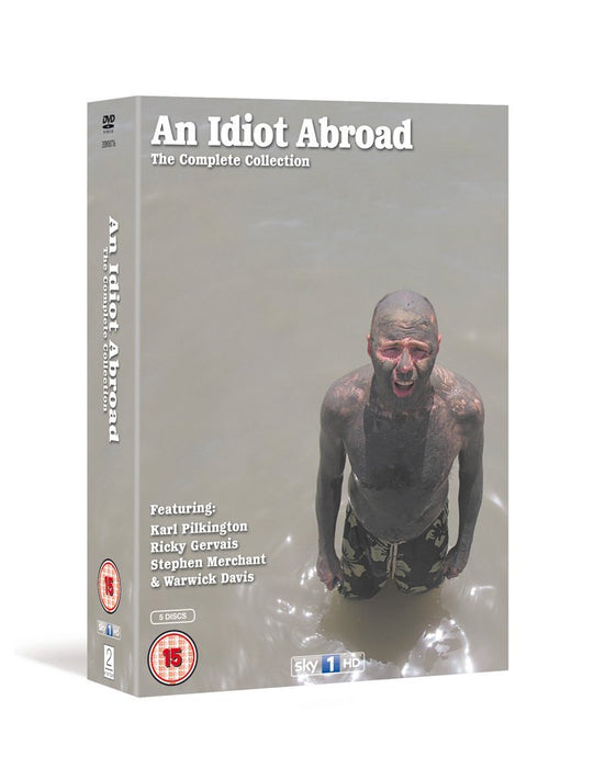 An Idiot Abroad The Complete Series 1-3 [DVD] [2010] [Region 2 + 4] - New Sealed - Attic Discovery Shop